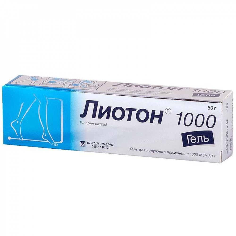 Лиотон 1000 гель 50г