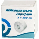 Пластырь 3х500см  (картон уп)